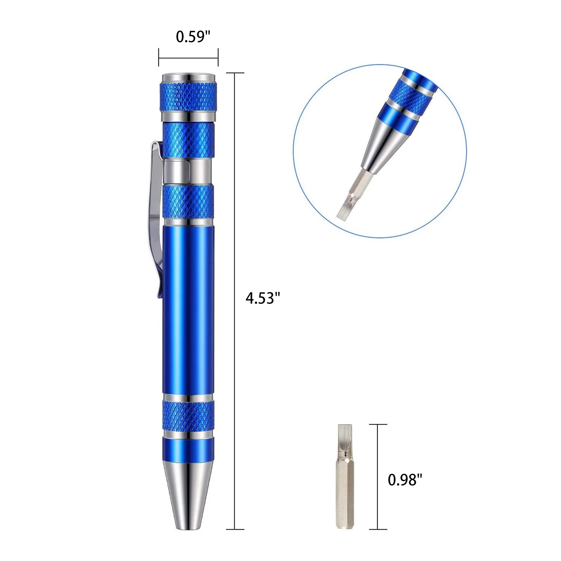 8-in-1 Mini Pen Screwdriver Set
