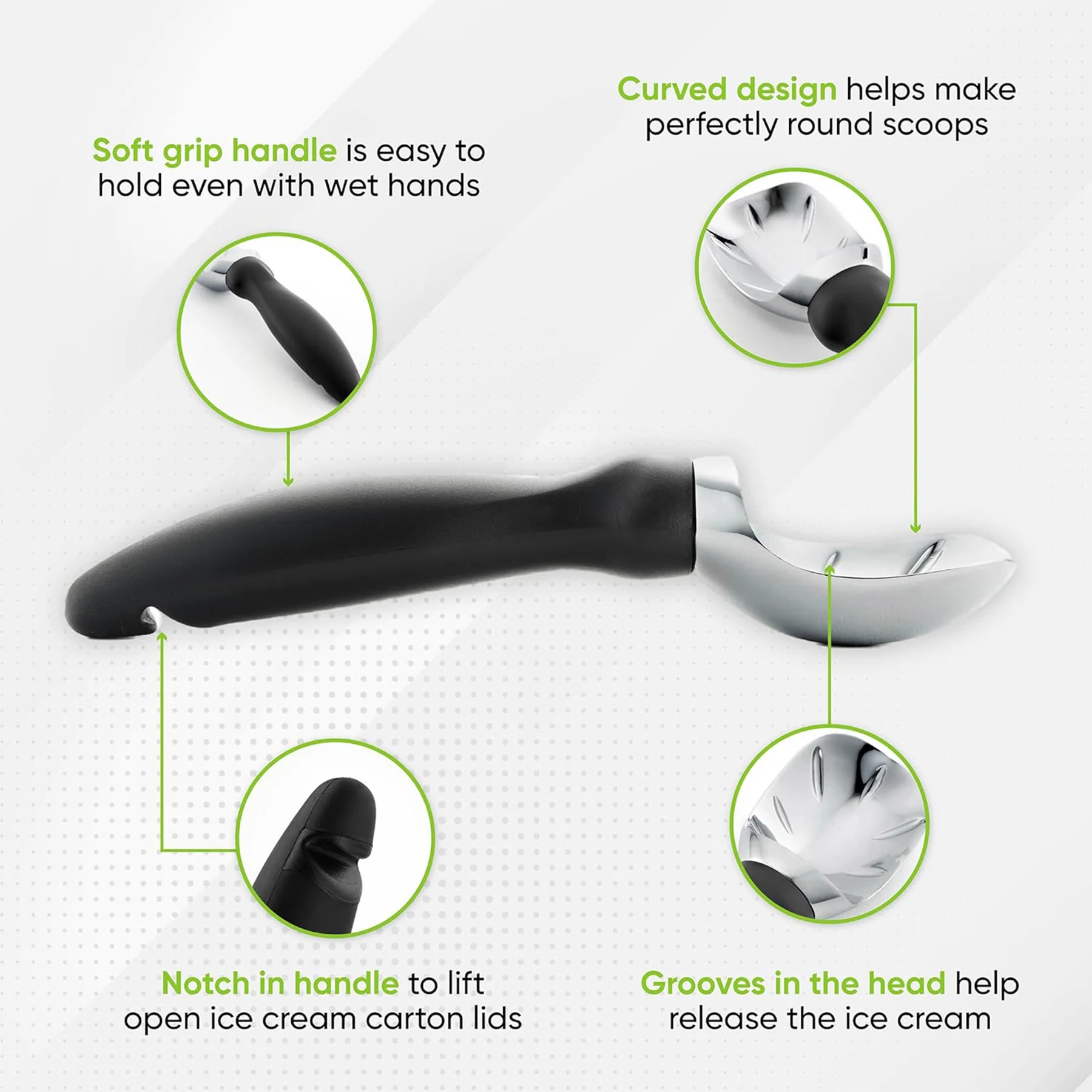 Stainless Steel Ice Cream Scoop