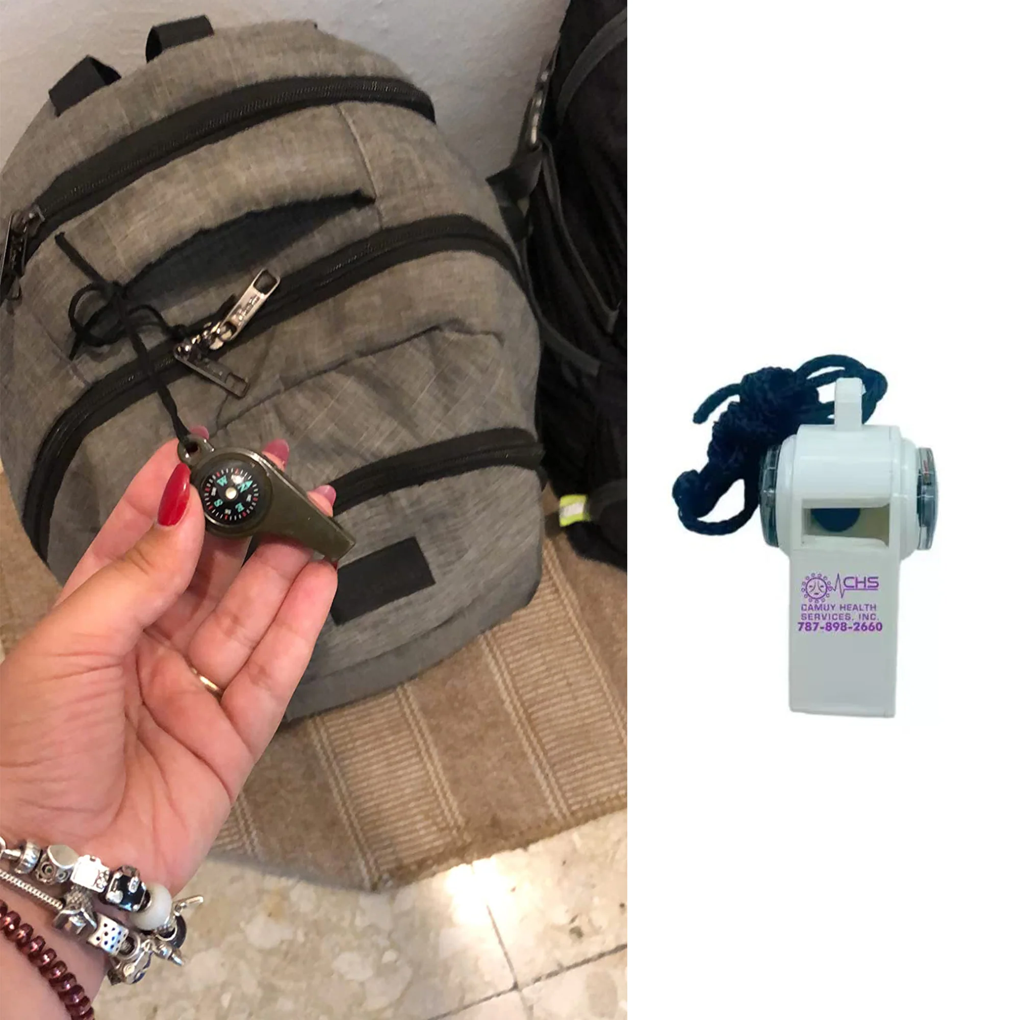 3-in-1 Emergency Whistles