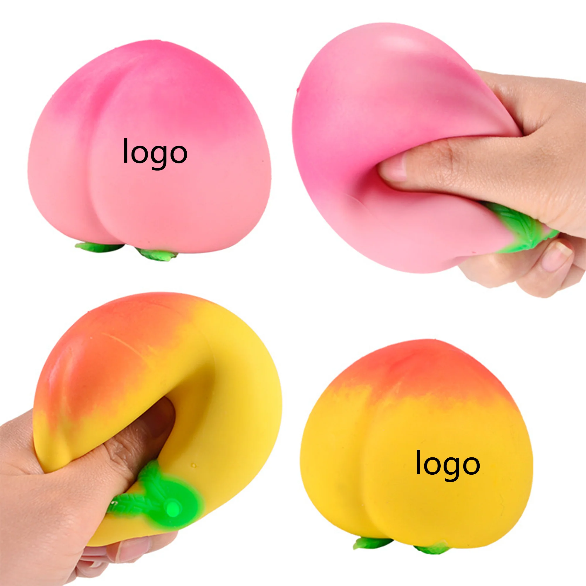Stress-Relieving Peach Pinching Fun