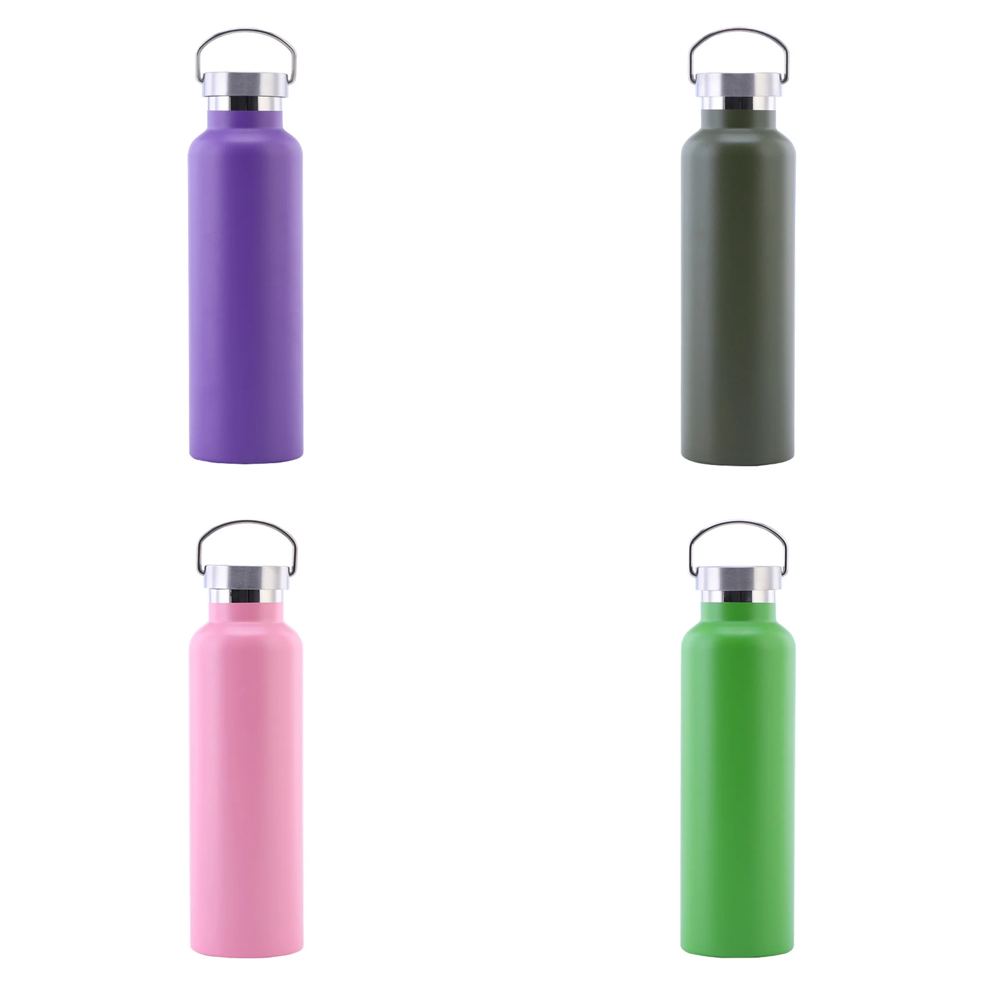 20 oz Double Walled Stainless Steel Vacuum Insulated Bottle