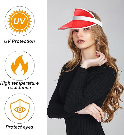 UV Protection Poker Visor Hat