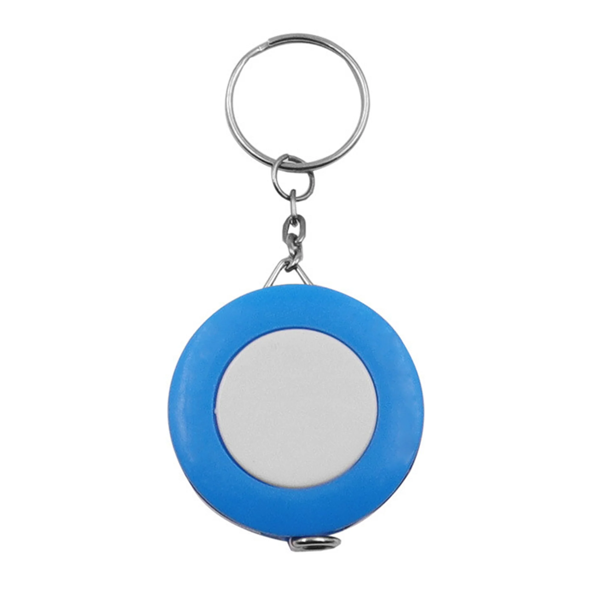 Retractable Double Sided Tape Measure Keychain Soft Ruler