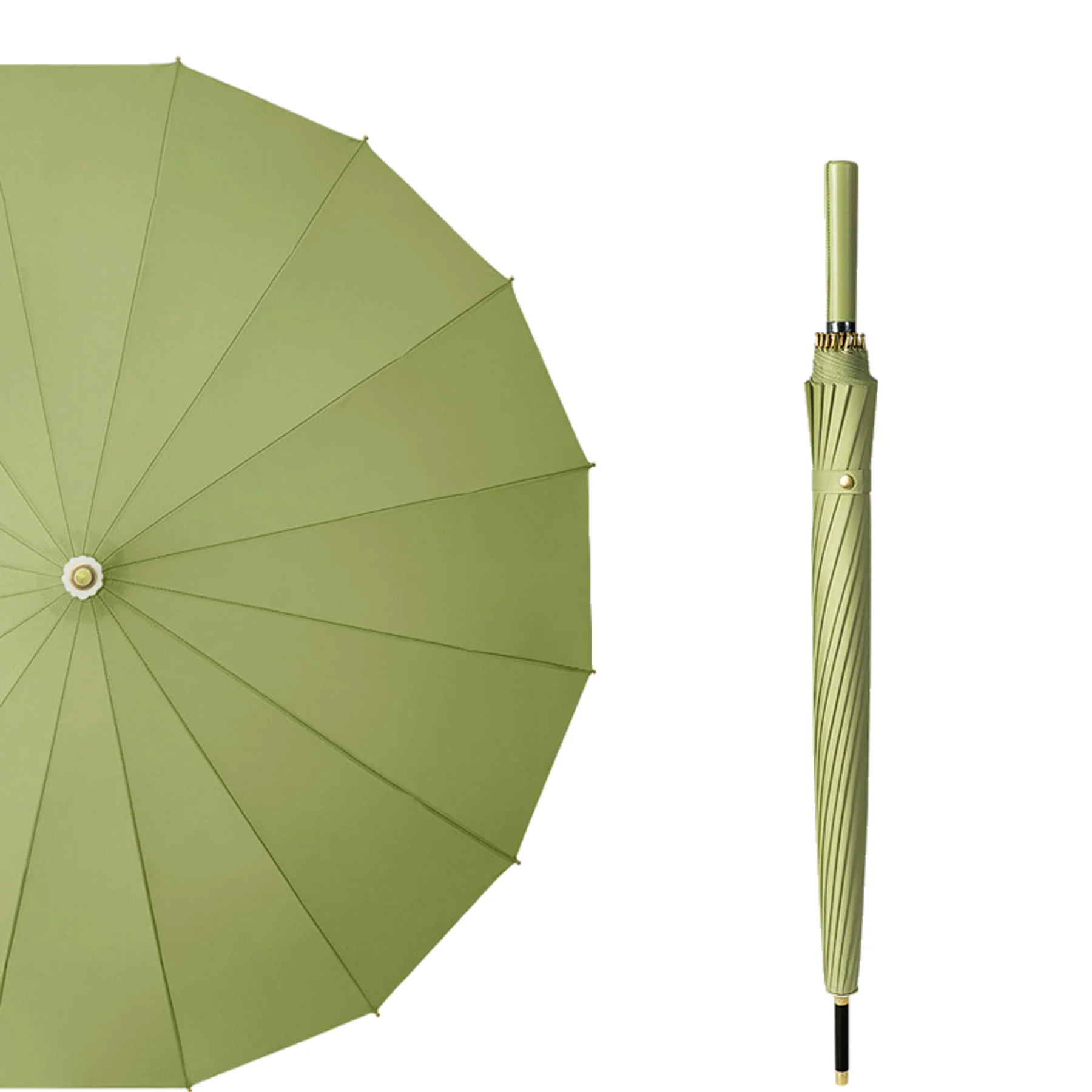 16 Rib Large Straight Umbrella