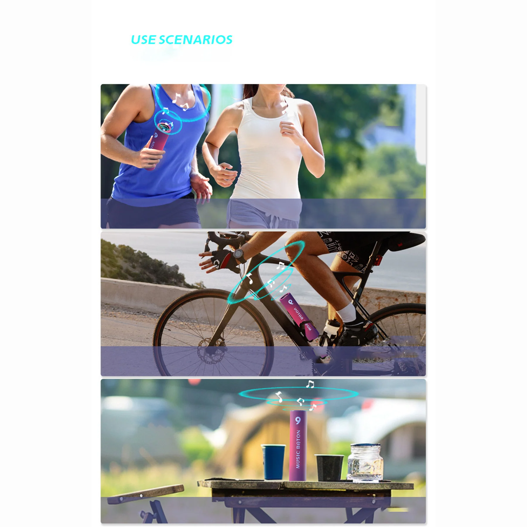 4-in-1 Bluetooth Speaker Power Bank with Recording Feature