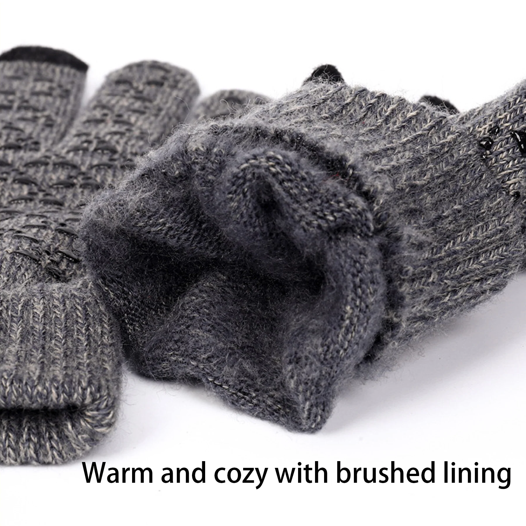 Full Color 3 Finger Touch Screen Gloves