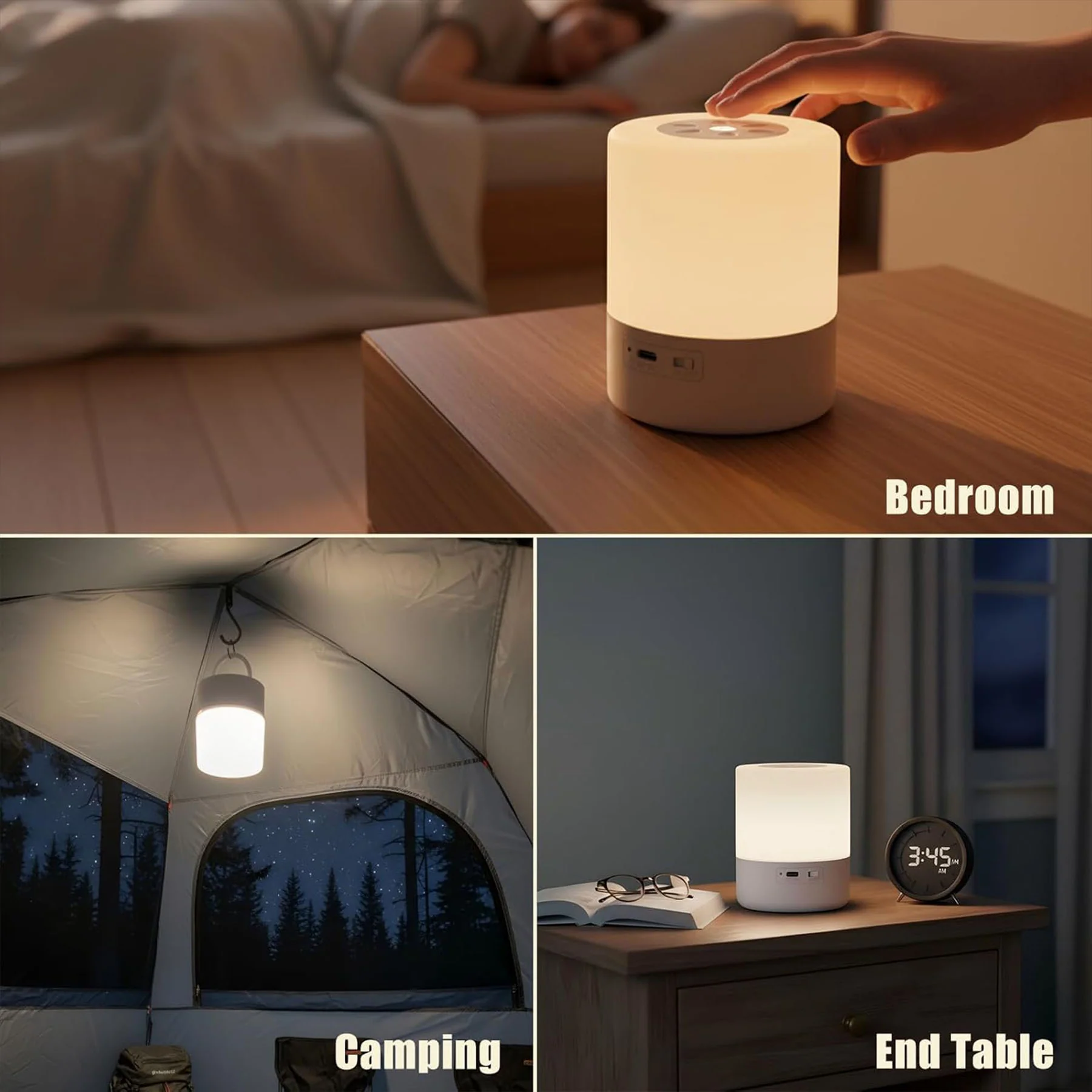 Mini Touch Wireless Portable Night Light