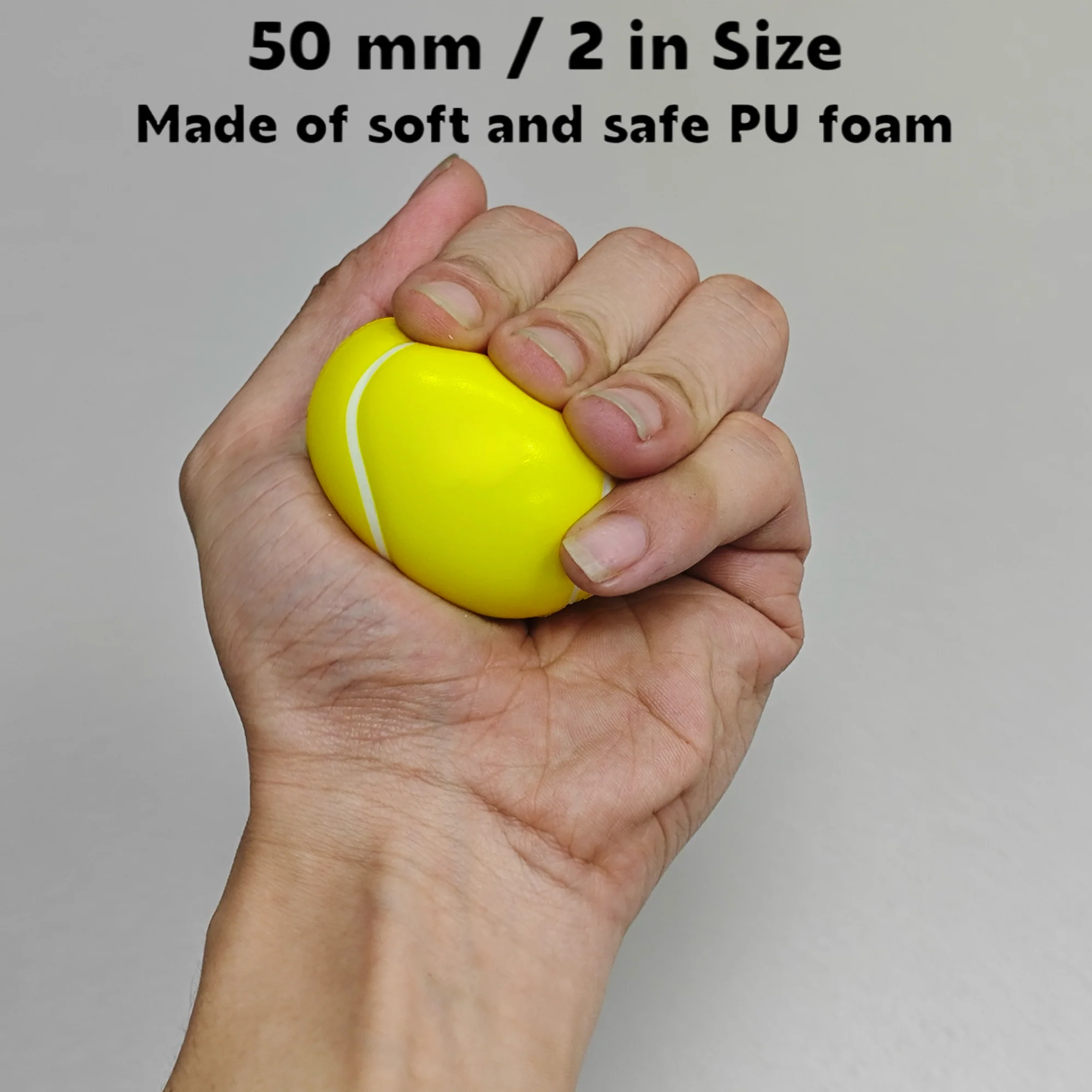 2" Mini Tennis Ball Stress Reliever