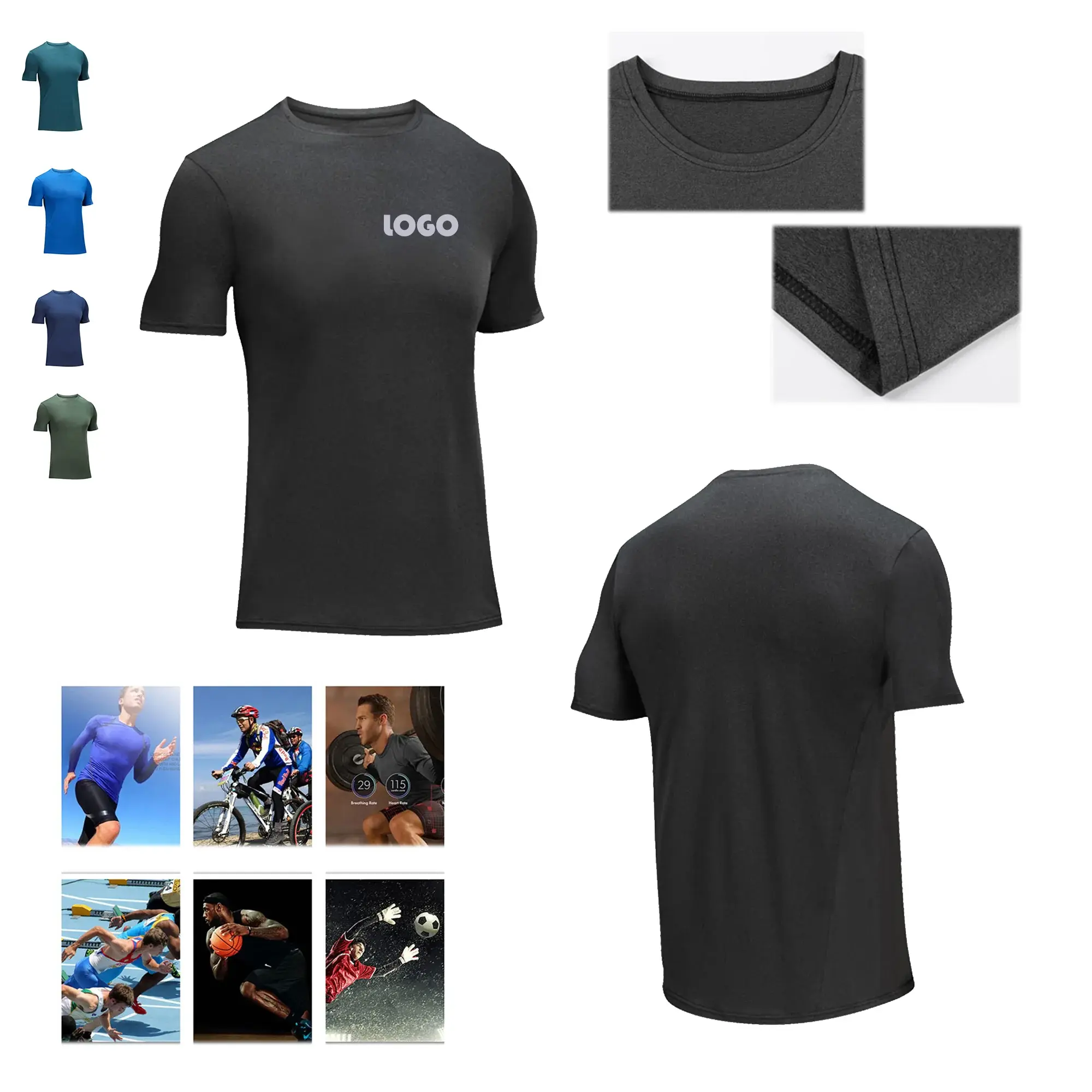 Dry-Fit Athletic T-Shirt