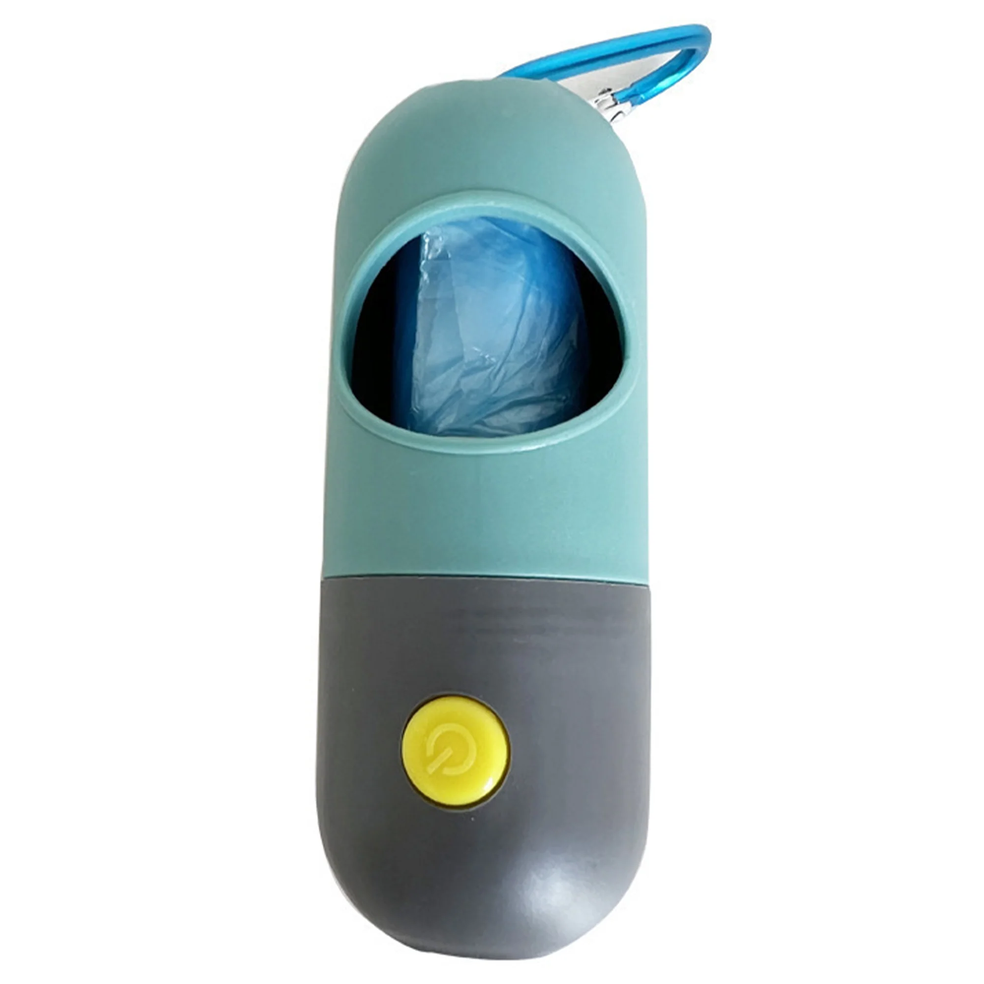 Poop Bag Dispenser With Led Flashlight