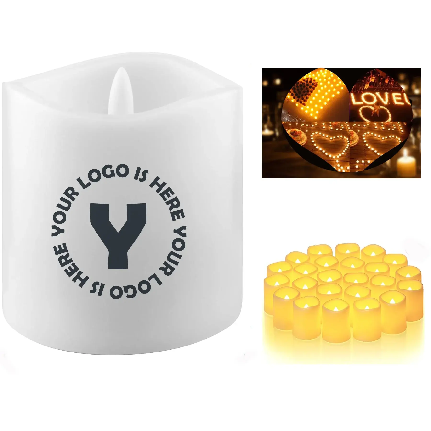 LED Pillar Candles