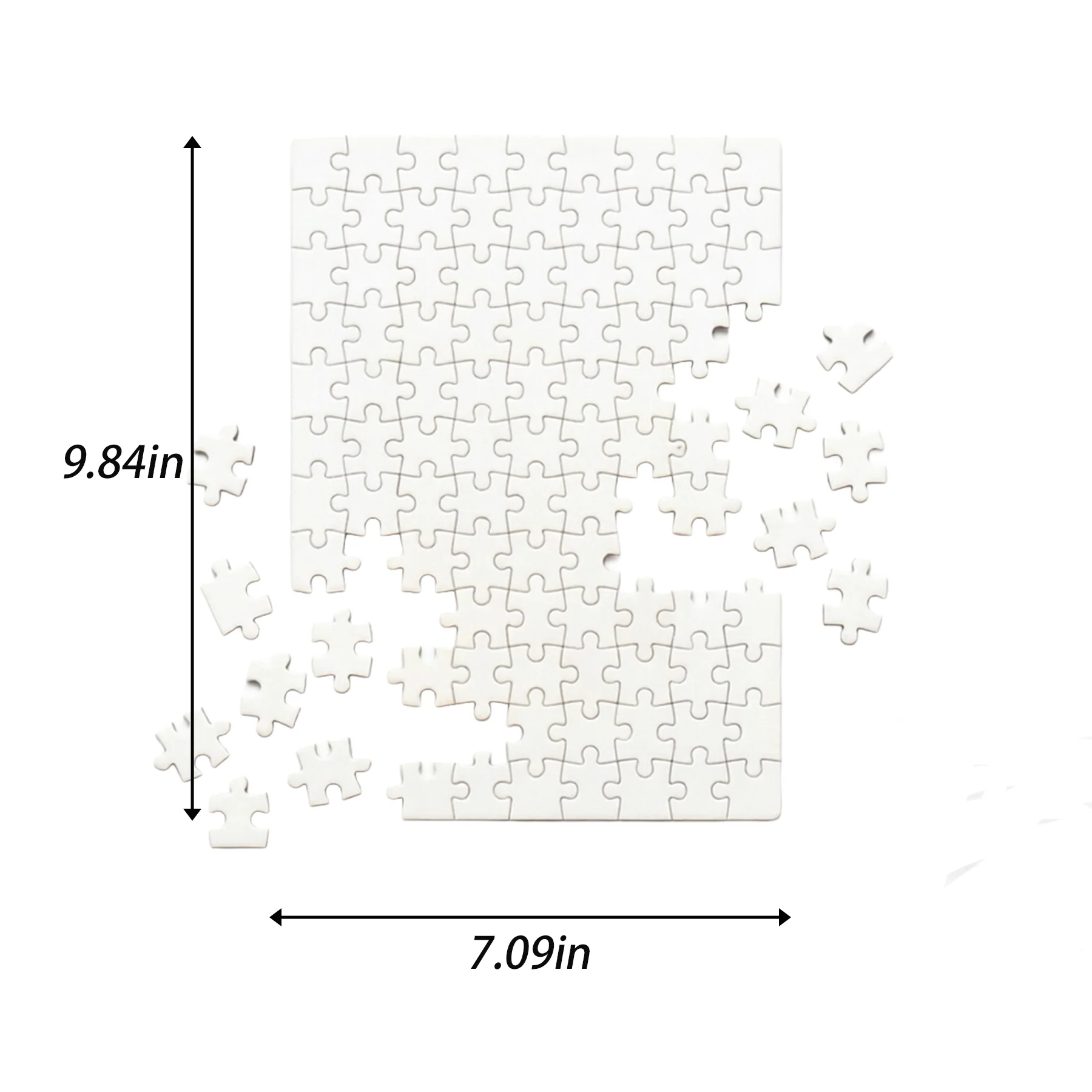 Framed 108-Piece Jigsaw Puzzle (9.84" X 7.09")
