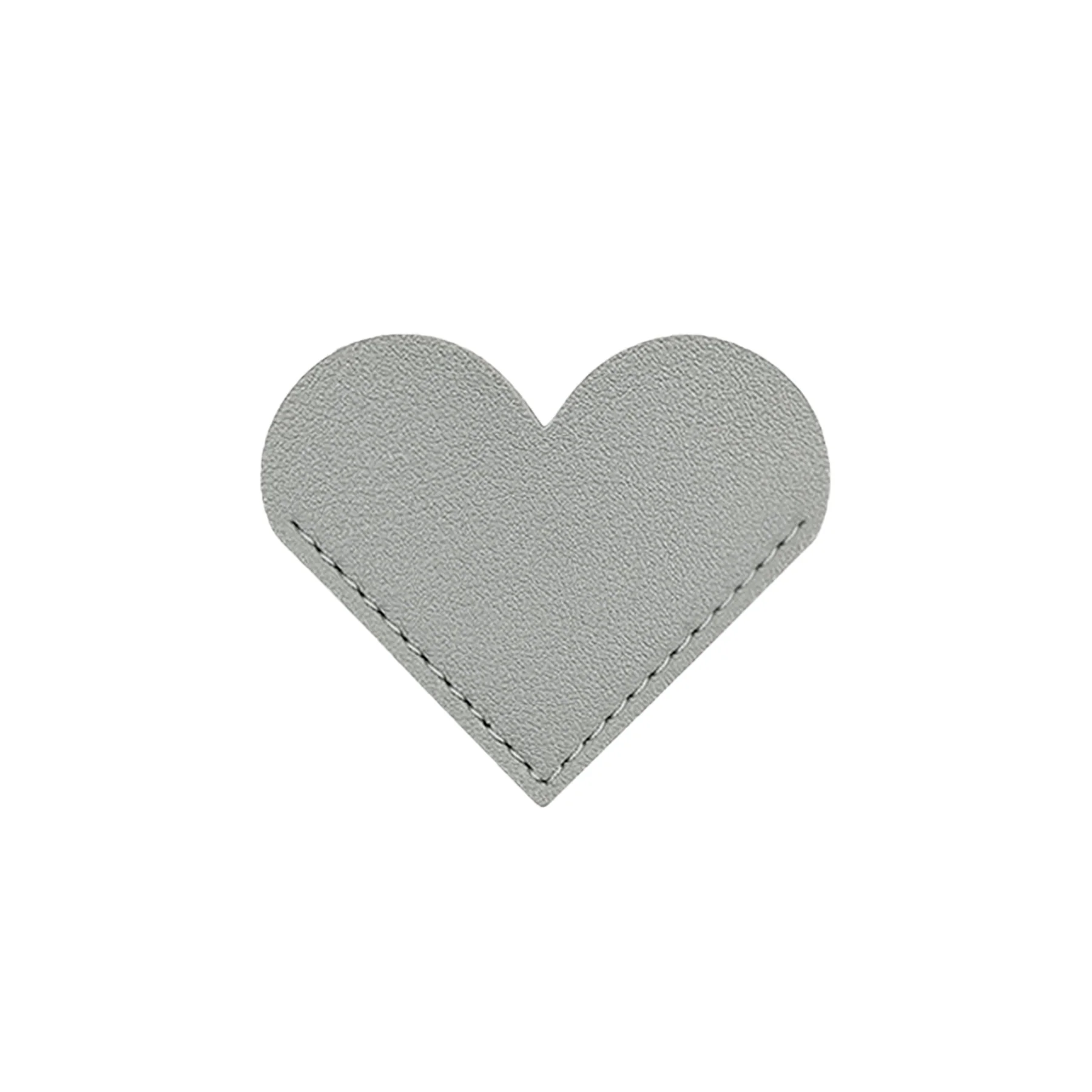Cute Leather Heart Corner Bookmark