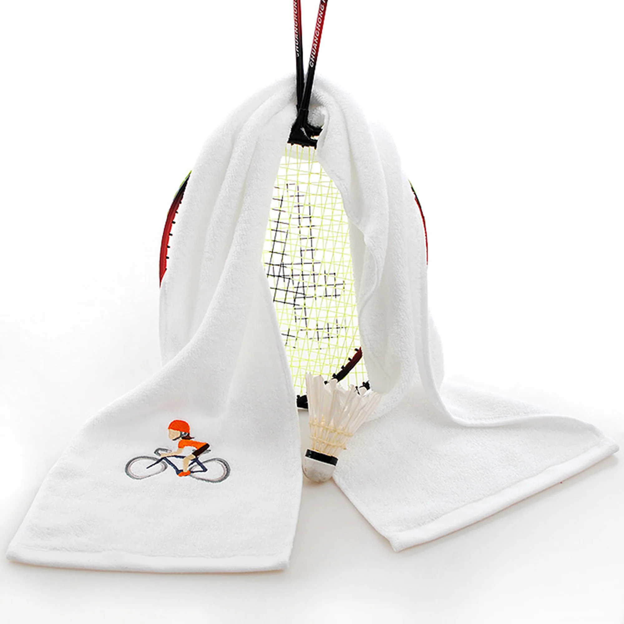 Pure Cotton Sweat-Absorbing Fitness Towel