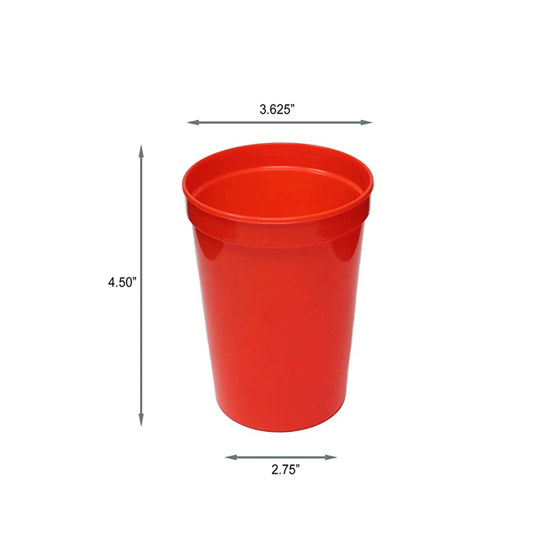 16 Oz Plastic Stadium Cups