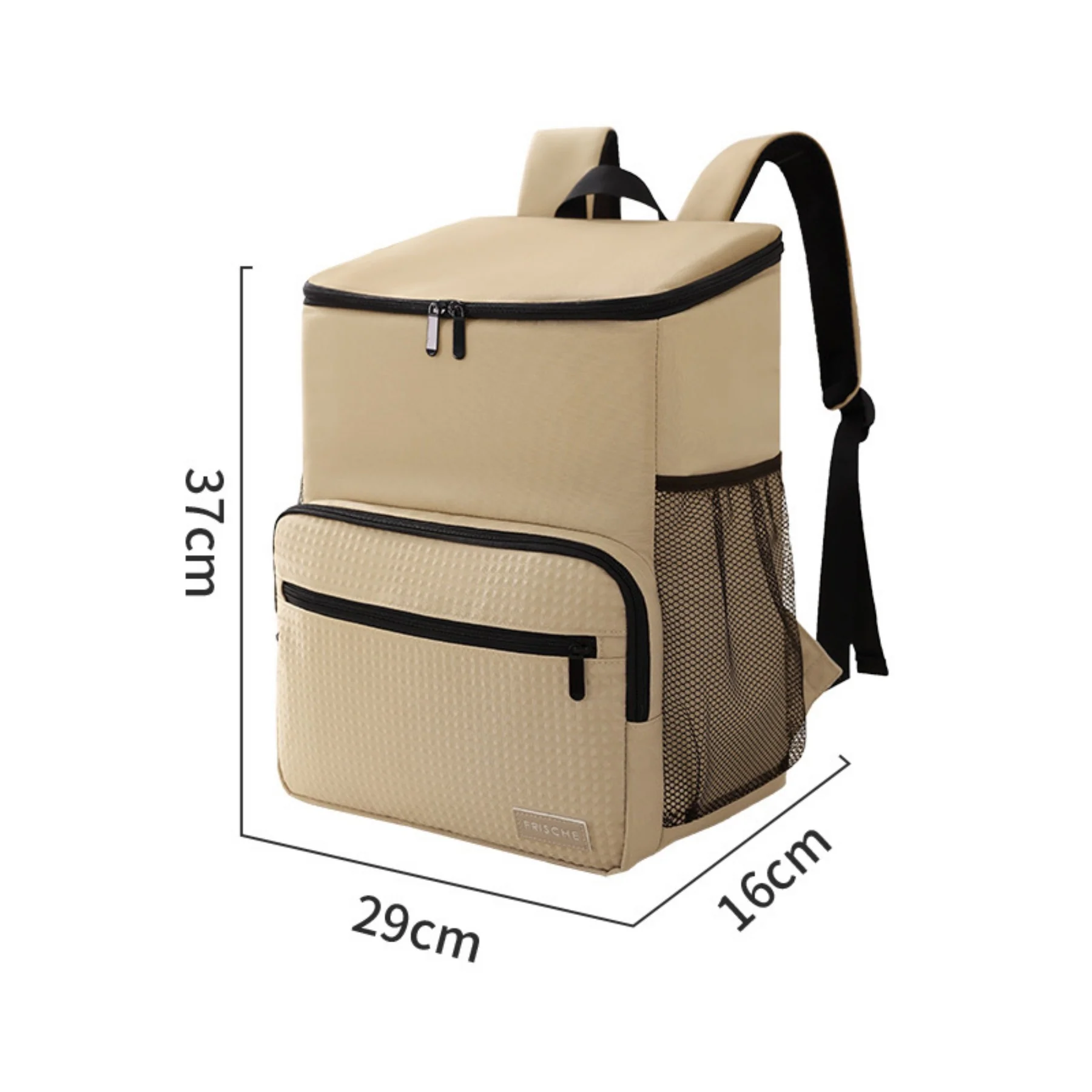 Picnic Large Capacity Double Shoulder Insulated Backpack
