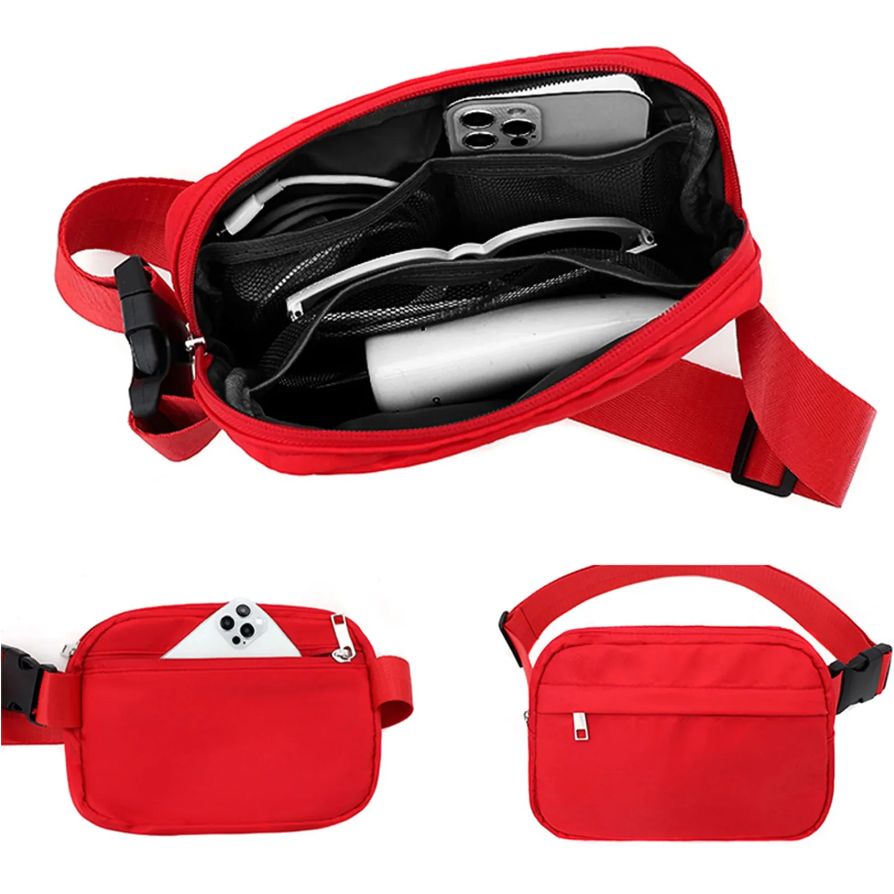 Waist Bag Fanny Pack Adjustable Travel Outdoor