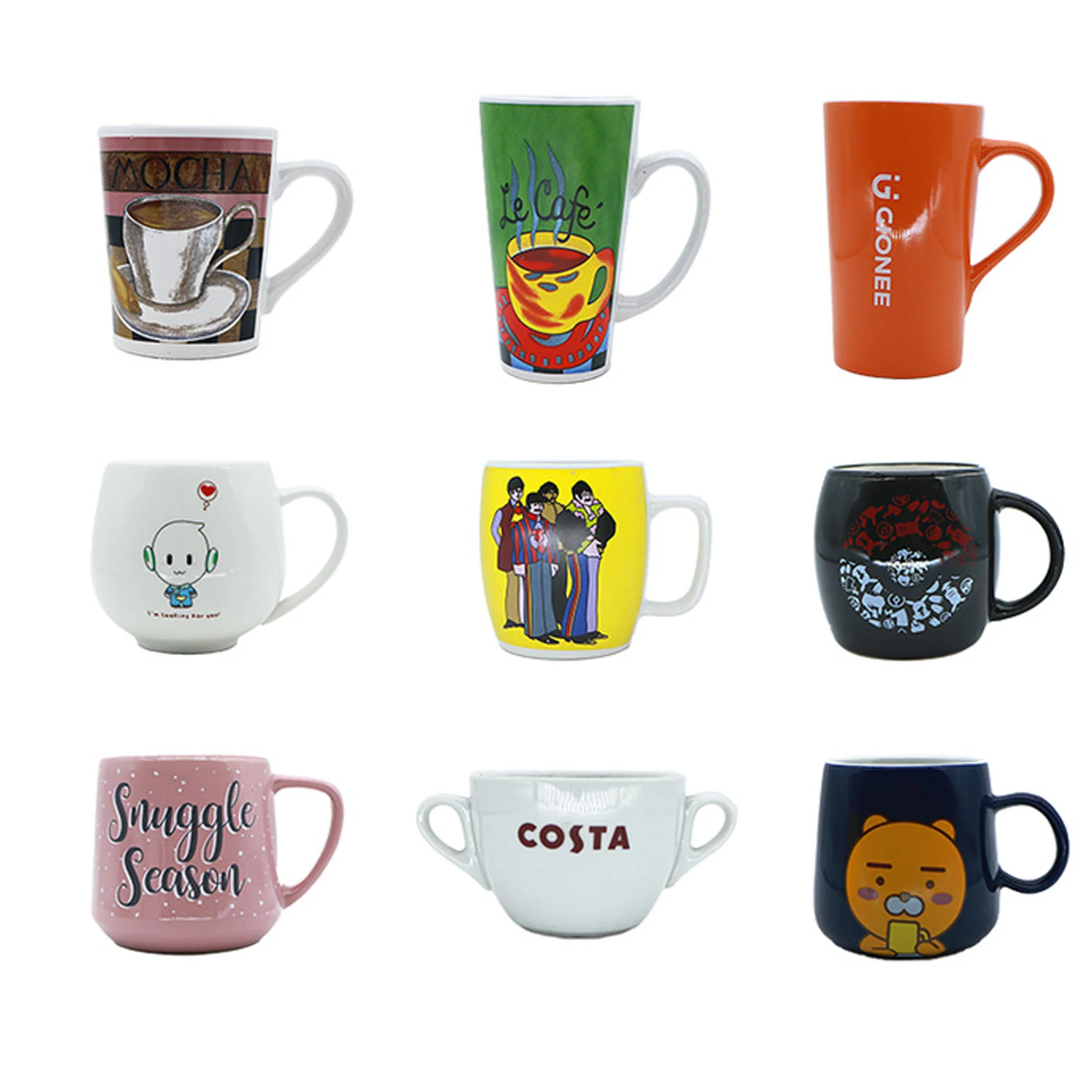 11 Oz. White Economy Ceramic Mug