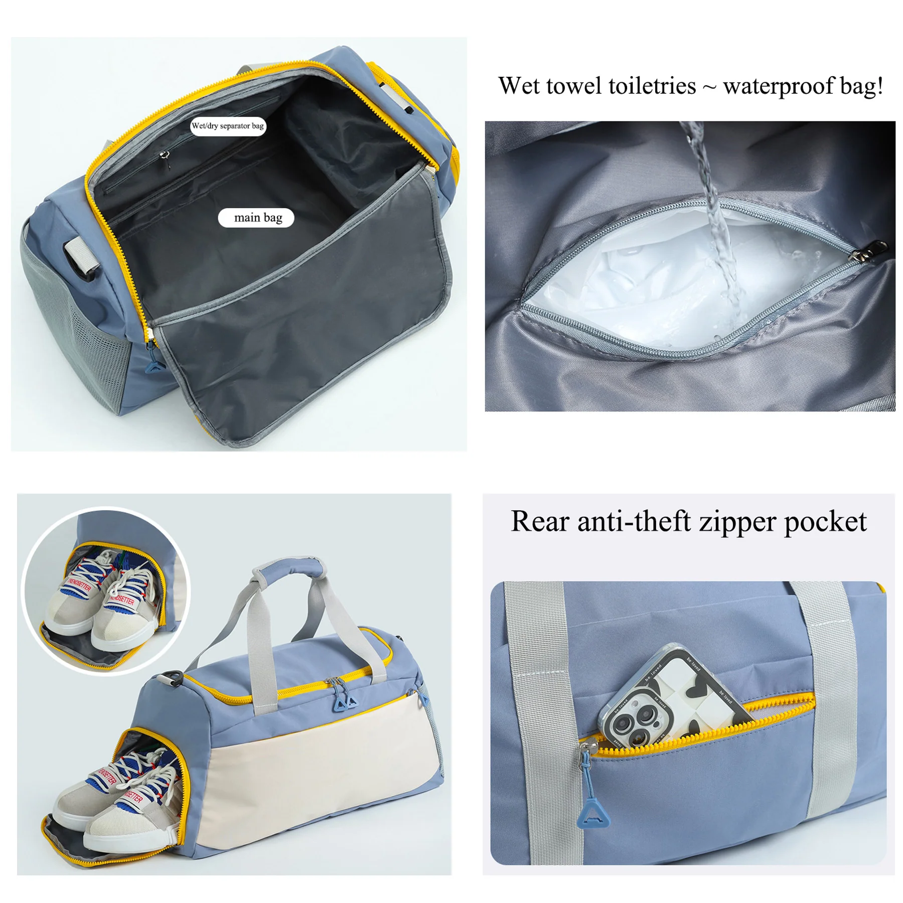 Multi-Functional Short Distance Travel Bag