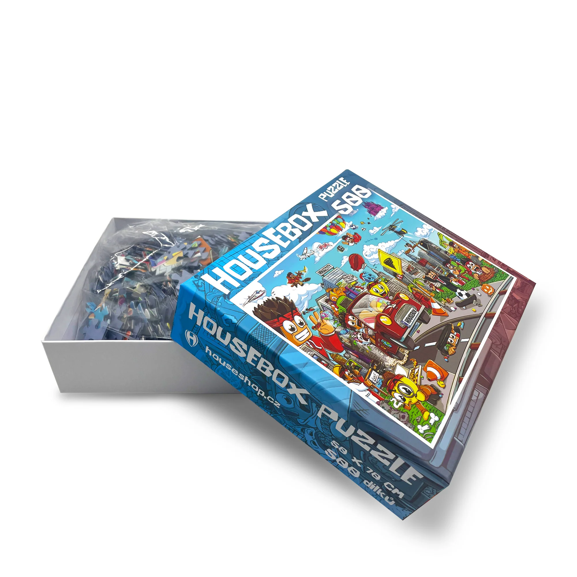 500-Piece Large Size Rigid Box Puzzle (20.87in x 14.96in)